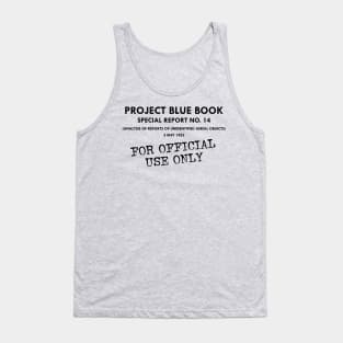 Project Blue Book Tank Top